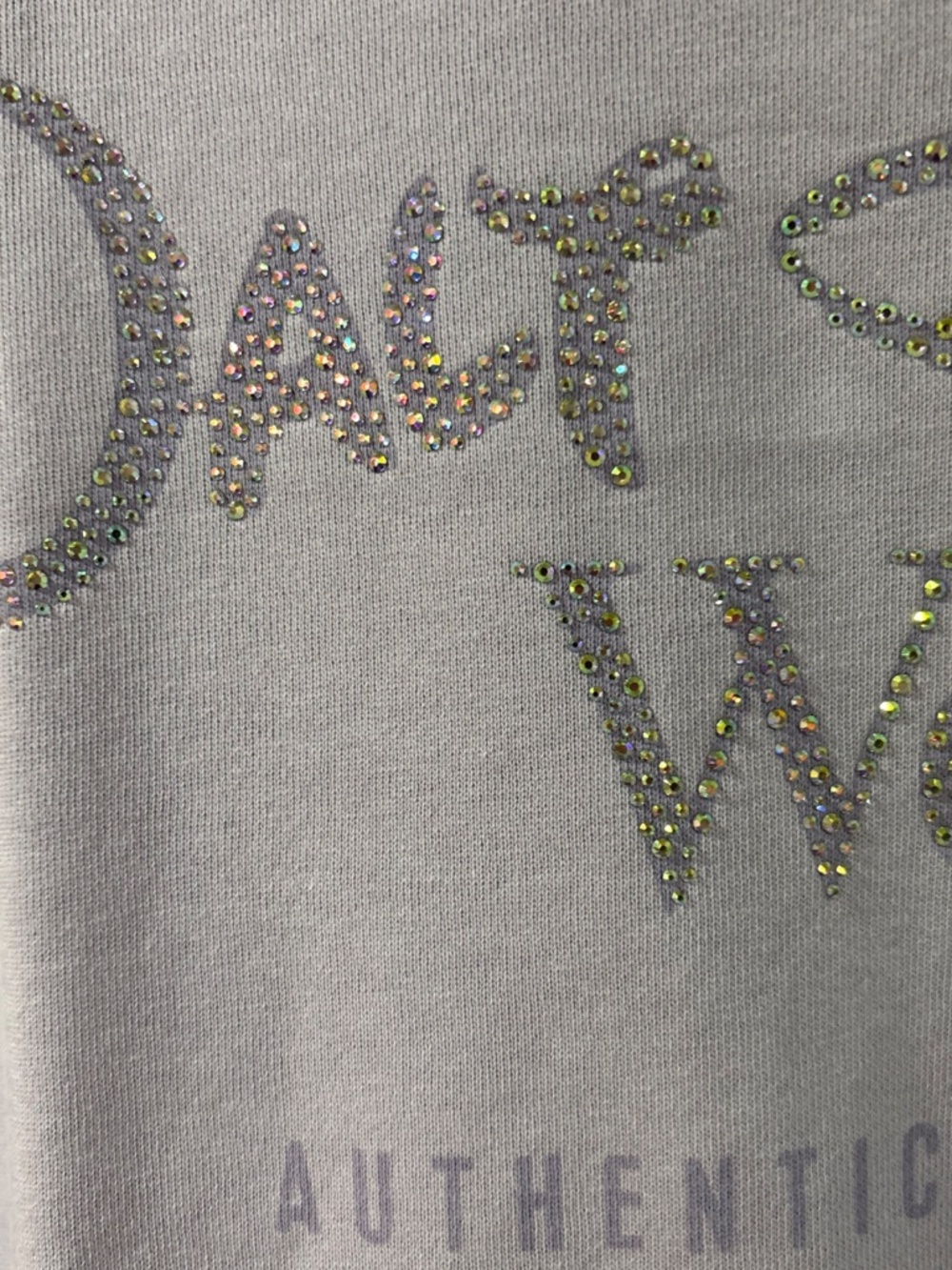 Walt Disney World Women's Bedazzled Crewneck Sweatshirt - Light Lavender Small - Picture 5 of 8
